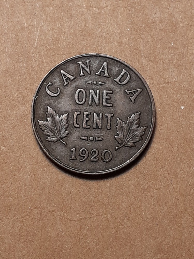 1920 ONE CENT CANADA