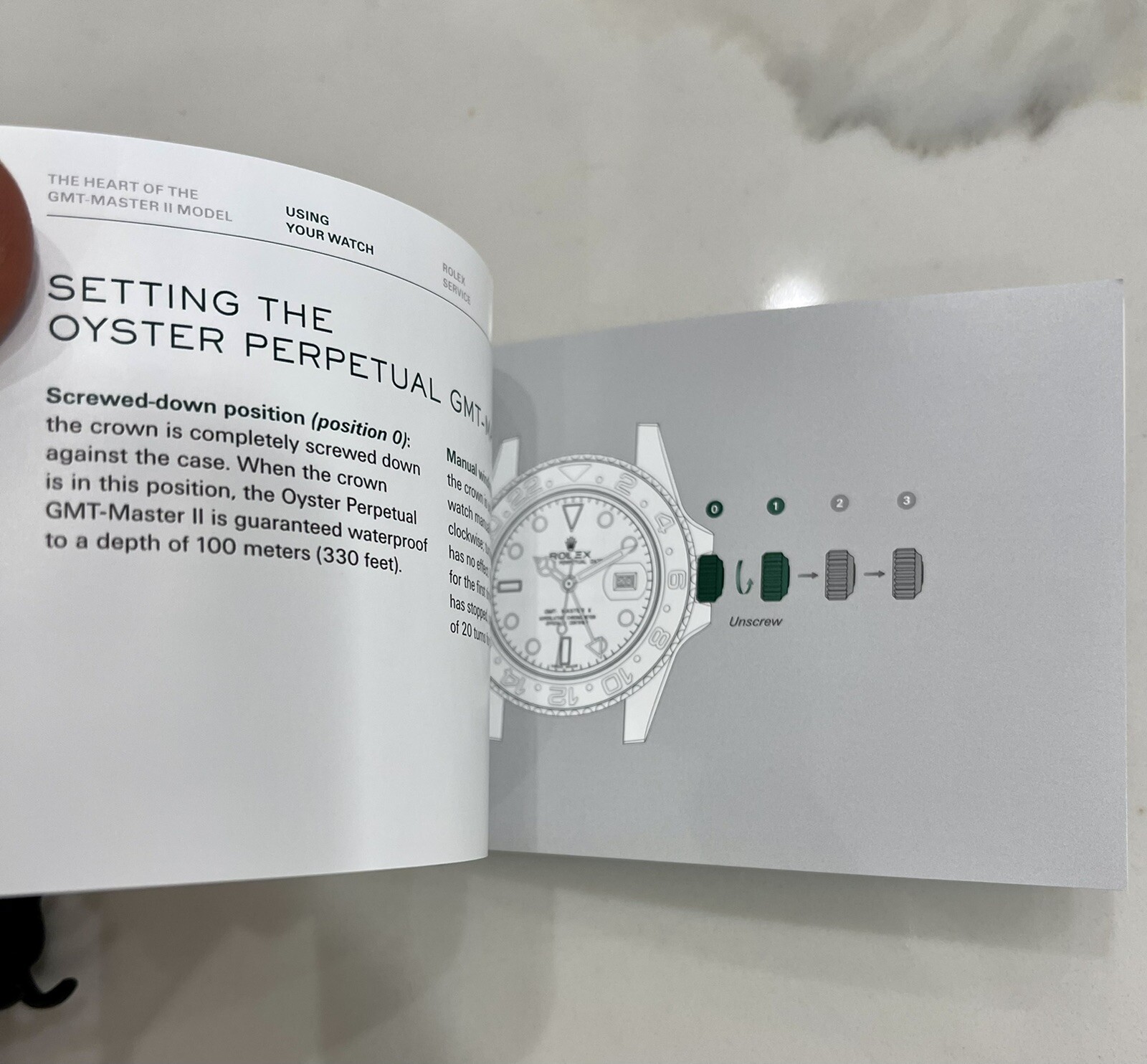 Authentic Rolex GMT Master II Booklet Manual 116710 126710 126715 126711 NEW