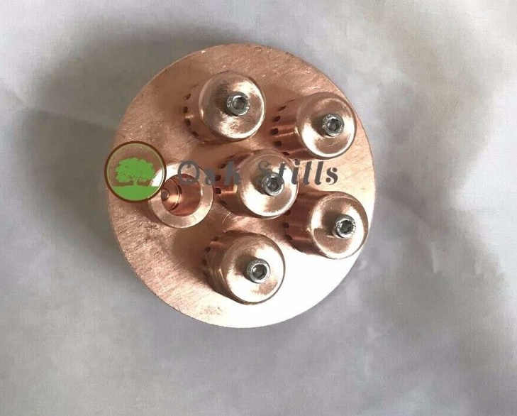 4" Stainless/ Copper Tri Clamp Alcohol Distiller Reflux Bubble Column Section