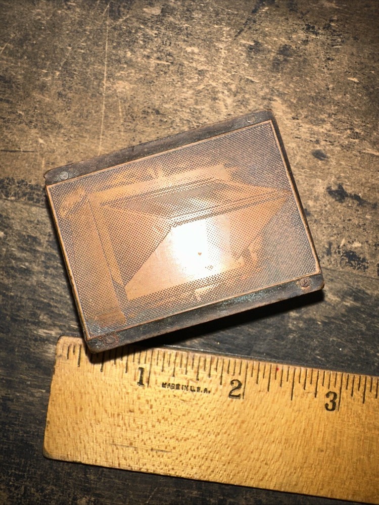 Printing Block Type Cut ( Unknown Image??) Copper Face