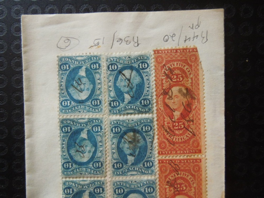 G1140 US STAMPS 1867 QUIT -CLAIM DEED