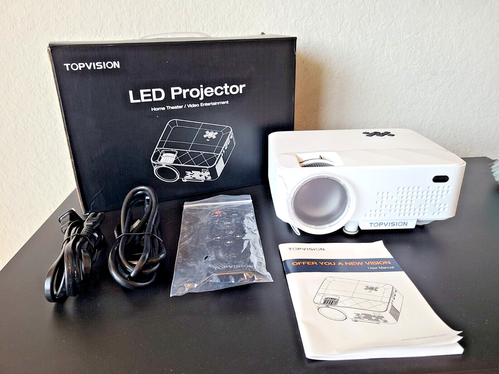 TopVision LED Home Theater Projector
