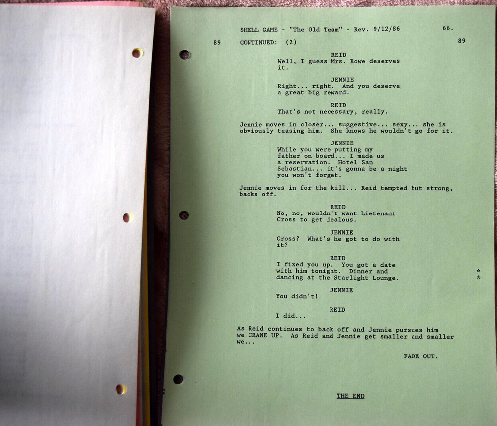 6 Original Shell Game Screenplays, Scripts Including Pai Gow, Dead Wrong....