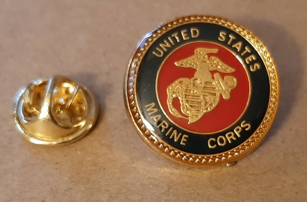 USMC US MARINES Lapel Pin
