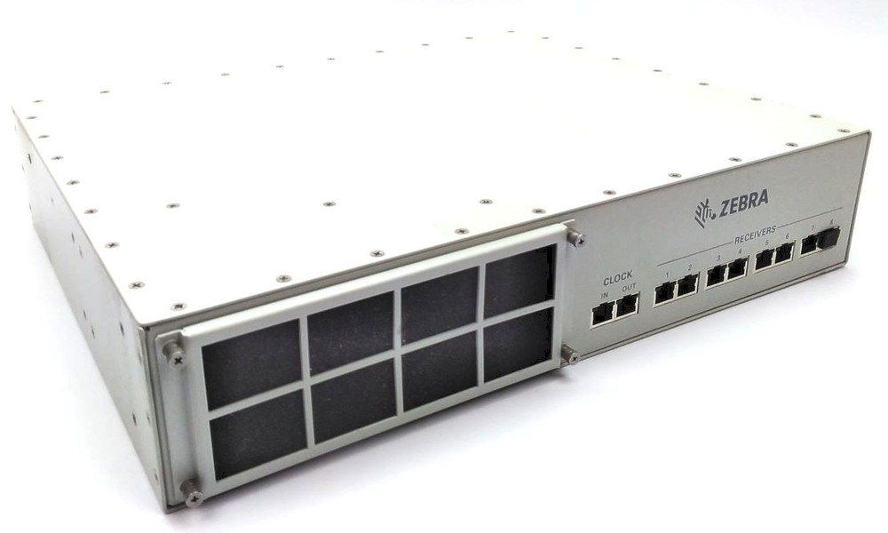 Zebra UWH-7200-A-00AA UWB Hub Data Networking with 8 Serial Interface Ports