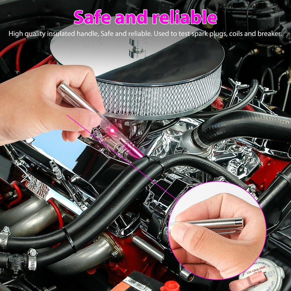 Car Diagnostic Testing Pen Lgnition System Coil Engine In Line Plug Tester Tool