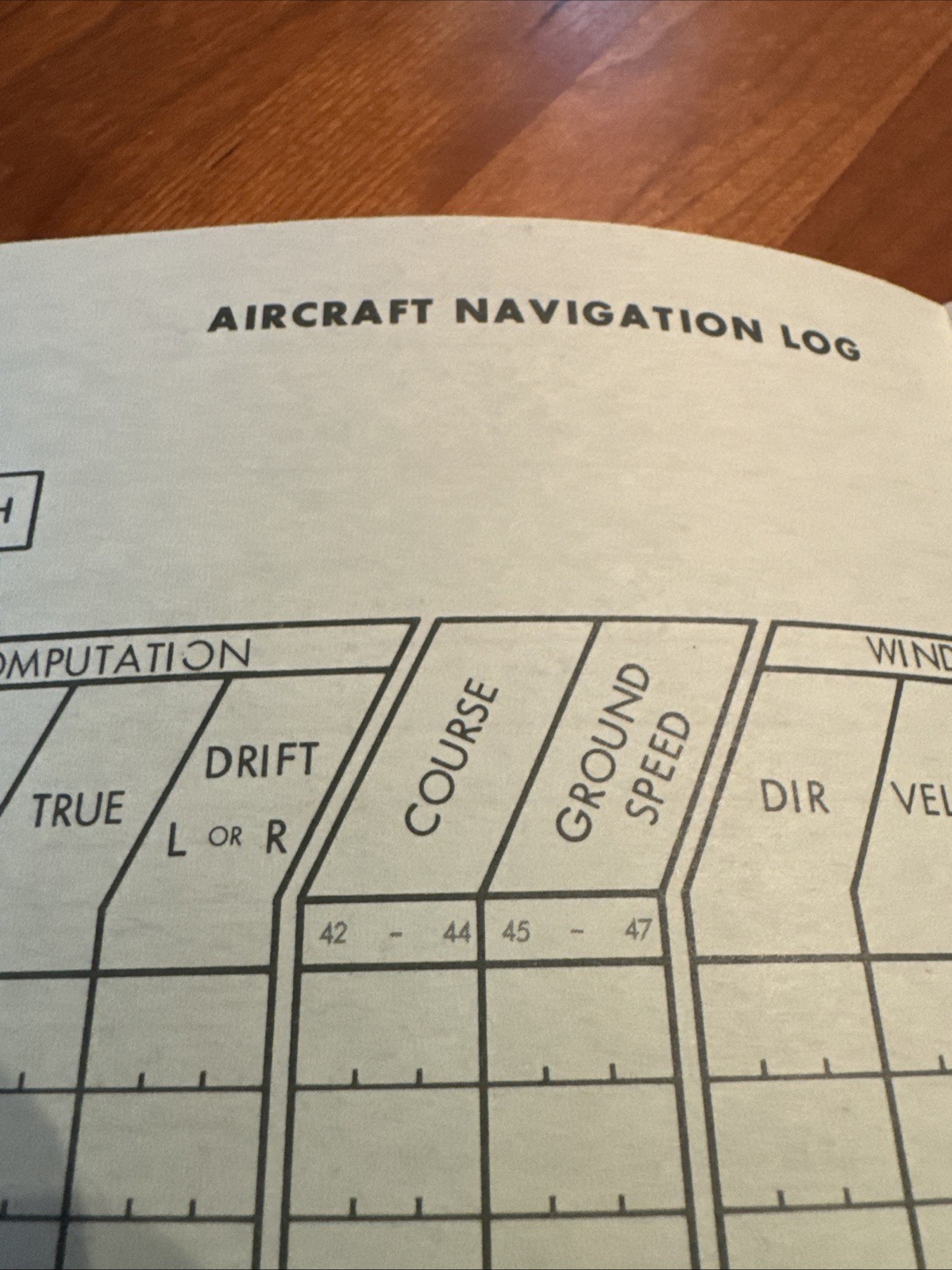 FREE SHIP! Pair of Vintage Unused OPNAV Forms 3360/20 A/C NAVLOG from 1968