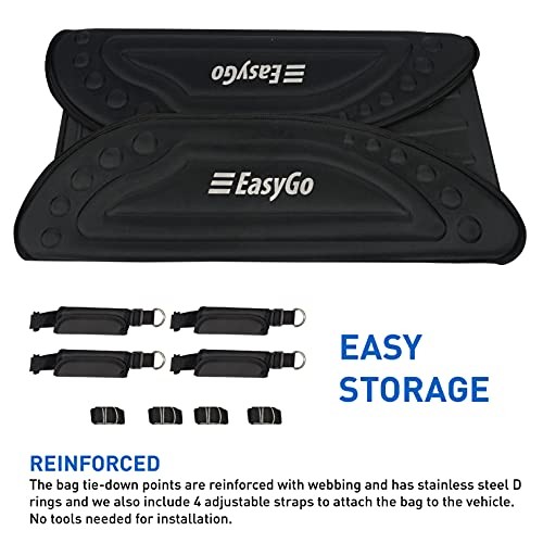 EasyGoProduct Aerodynamic Car Rooftop Cargo Carrier Bag - Soft Roof Top