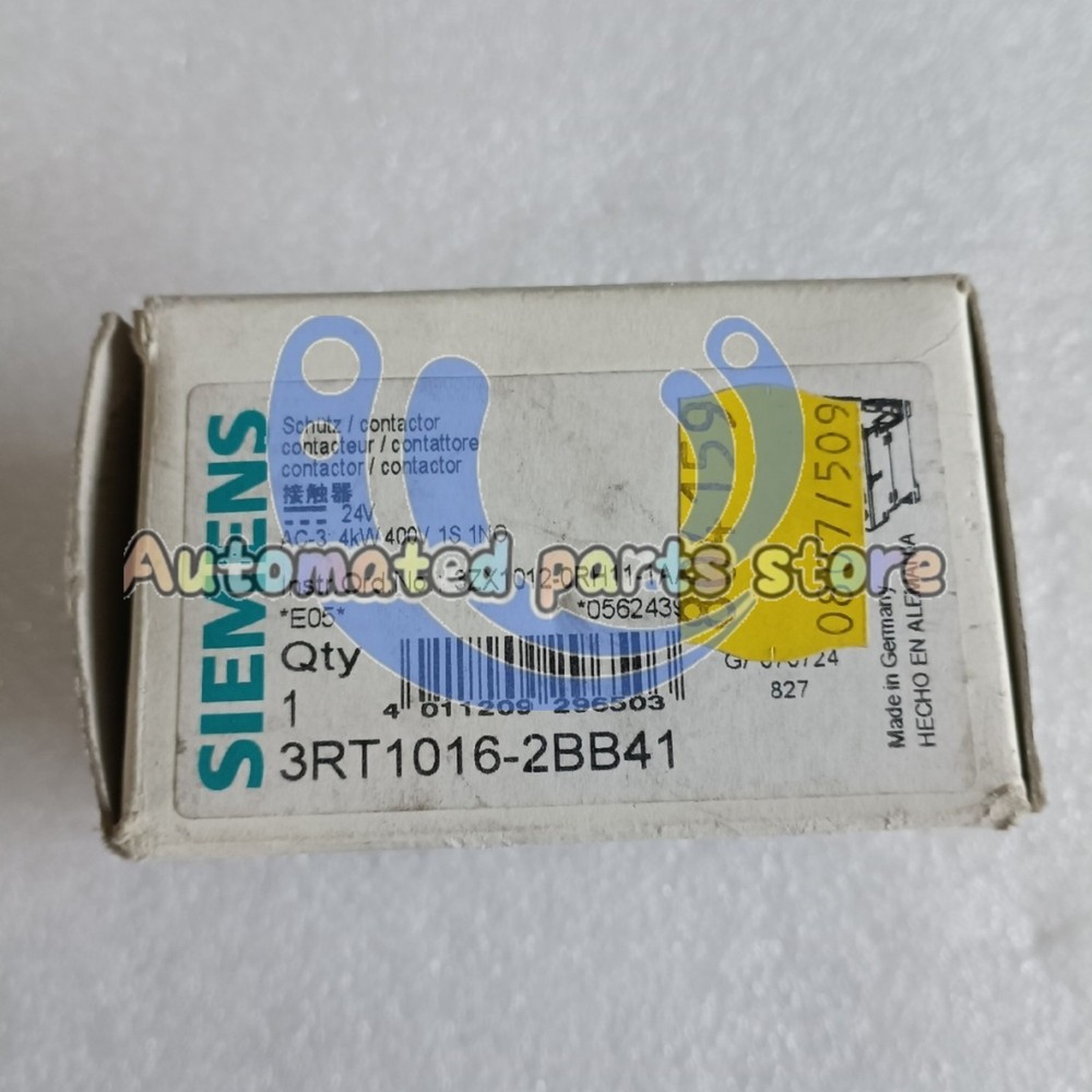 1PCS SIEMENS 3RT1016-2BB41 Contactor 3RT10162BB41 Sealed