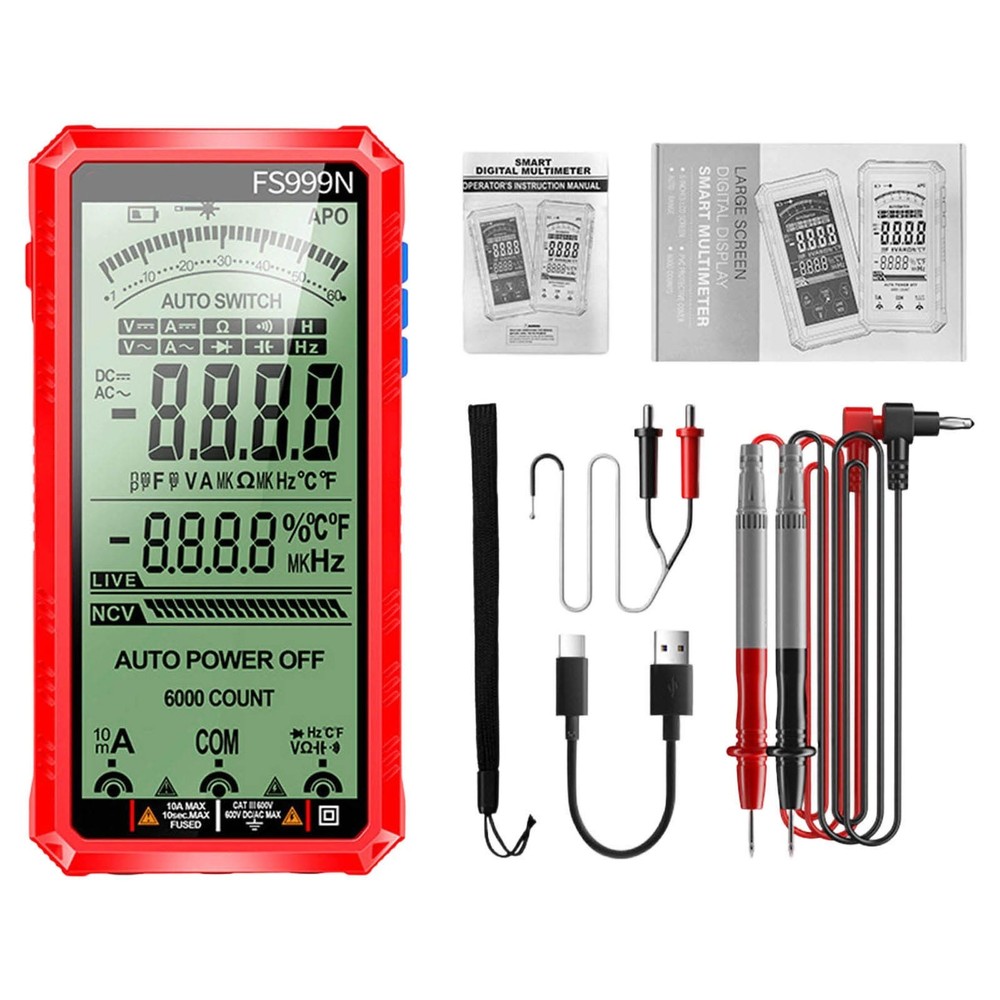 Smart Fully Automatic True Rms 6000 Count Digital Voltmeter