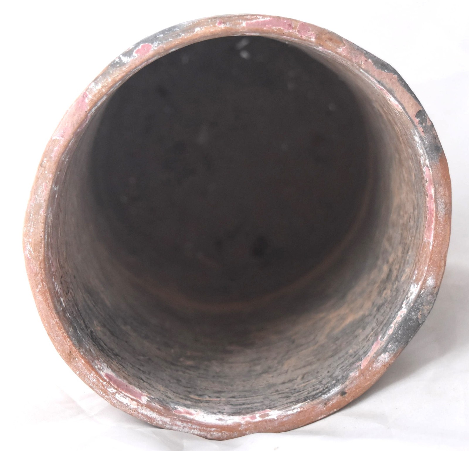 Ancient Pre Columbian Hand Painted Vessel Pottery Vase