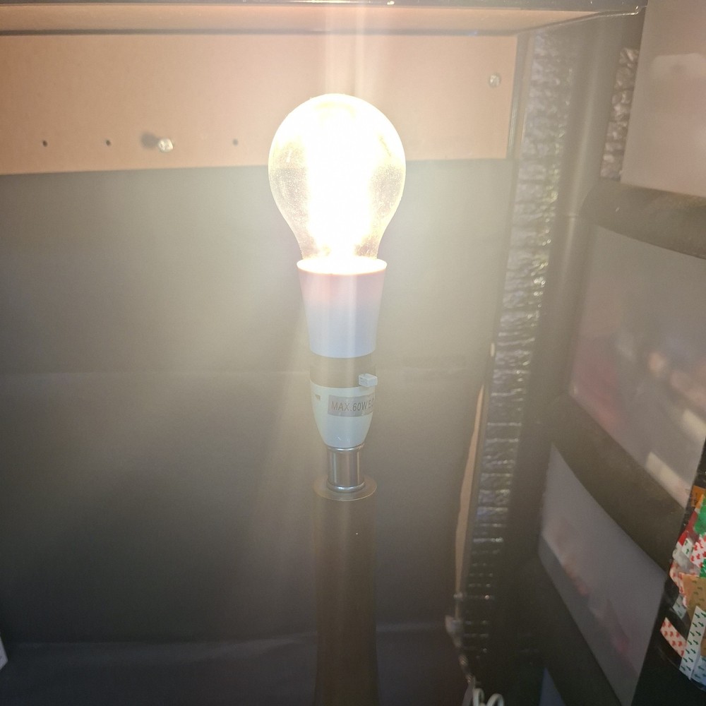 Solid Teak Scandinavian style Table Lamp