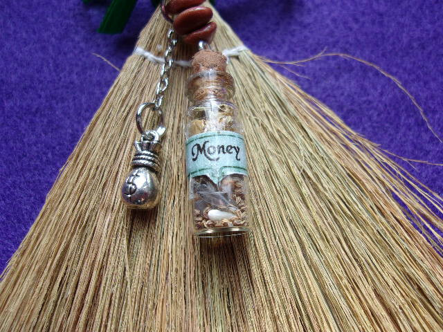 Money Broom Charm