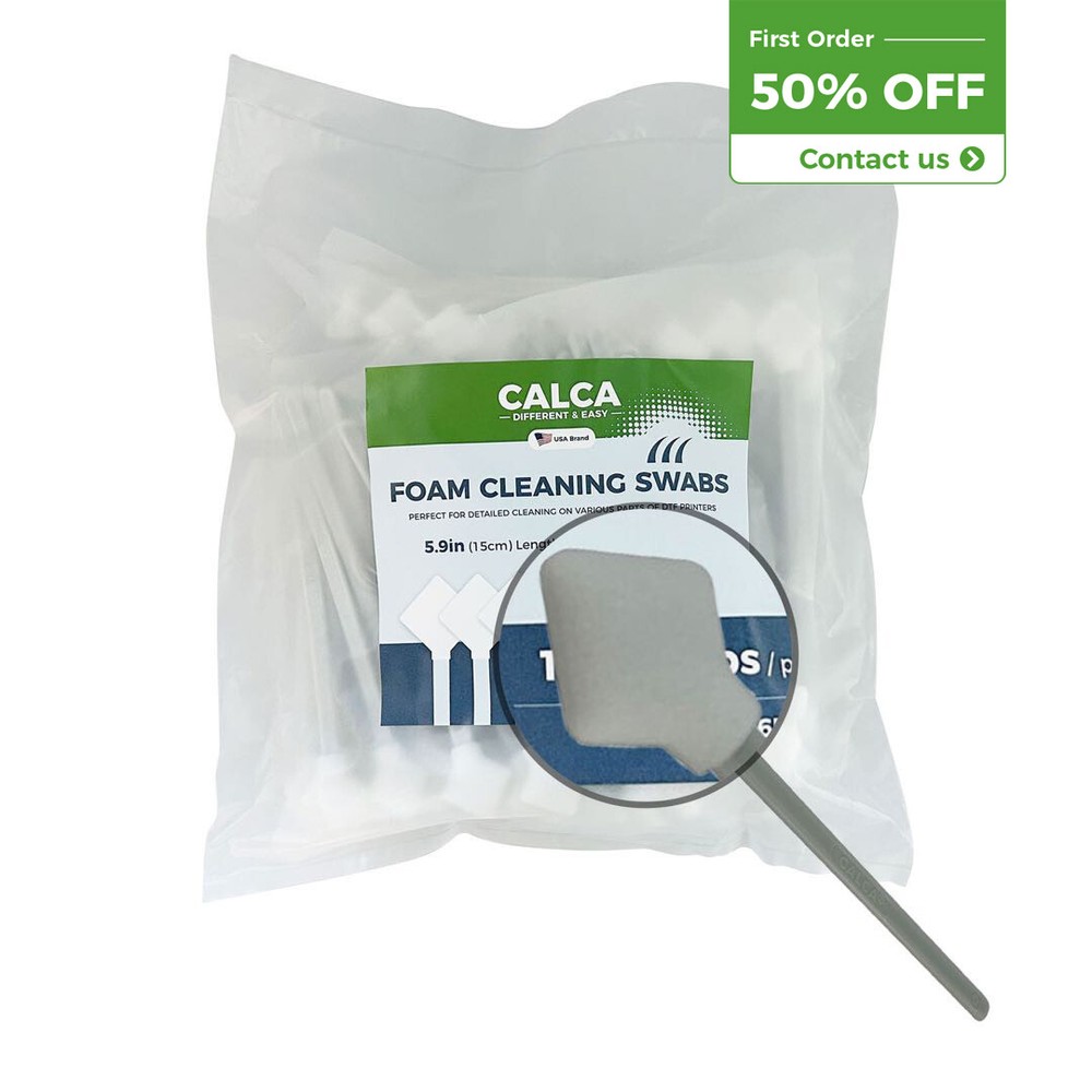 300pcs/pack Generic Foam Cleaning Swabs for DTF Printer