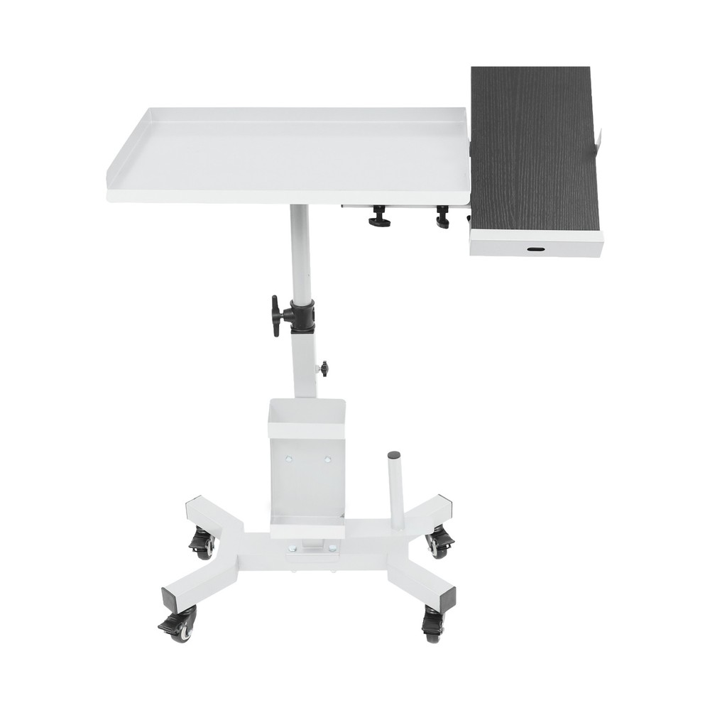 Versatile Rolling Tool Tray Cart, Tray Cart with Rotatable Table Station