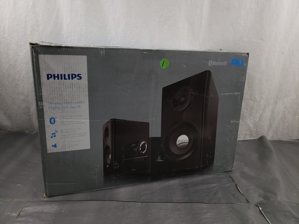 PHILIPS BTM2180 37 Wireless Bluetooth Micro STEREO System USB MP3 FM CD Player
