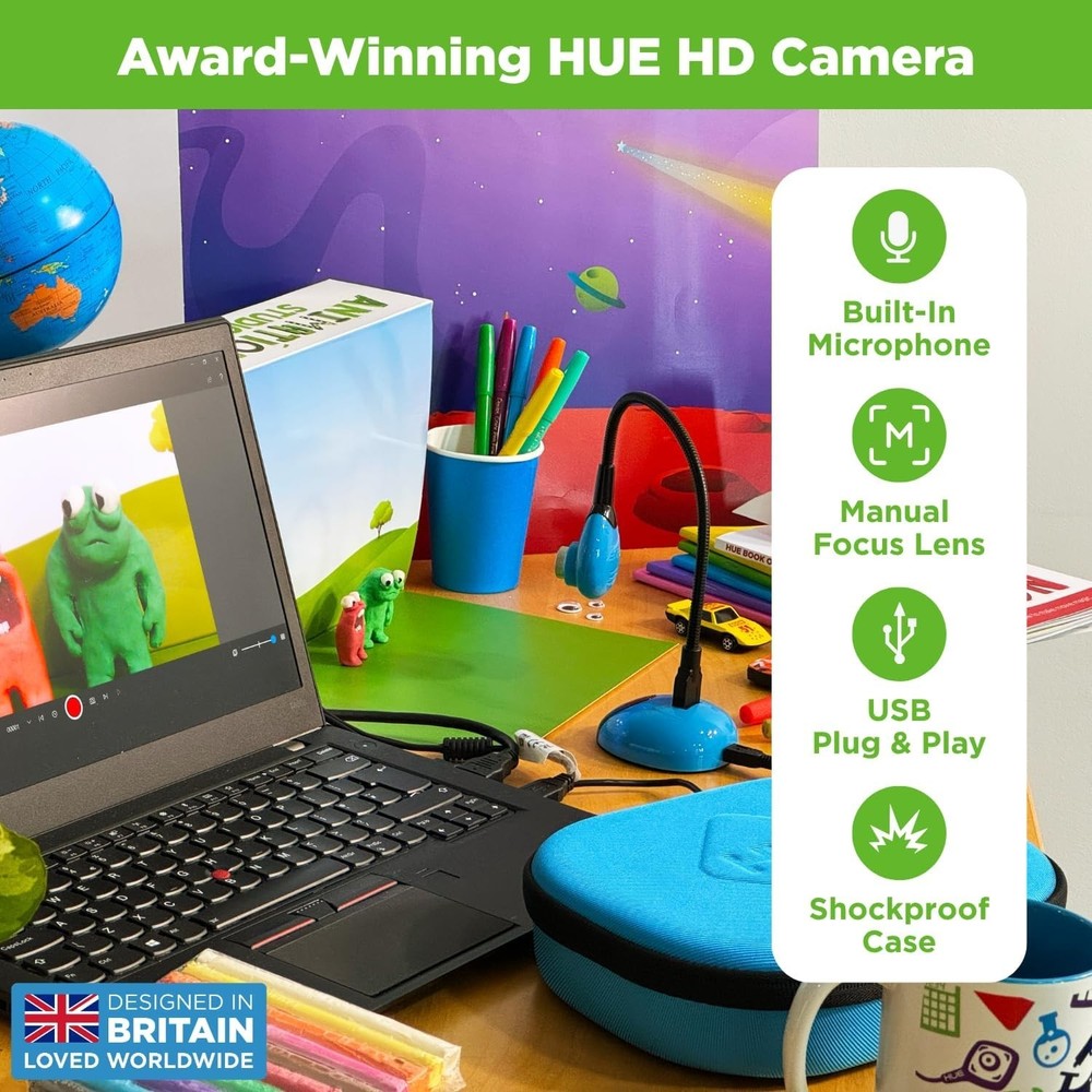 Animation Studio: Complete Stop Motion Kit (Camera, Software,) for Windo...