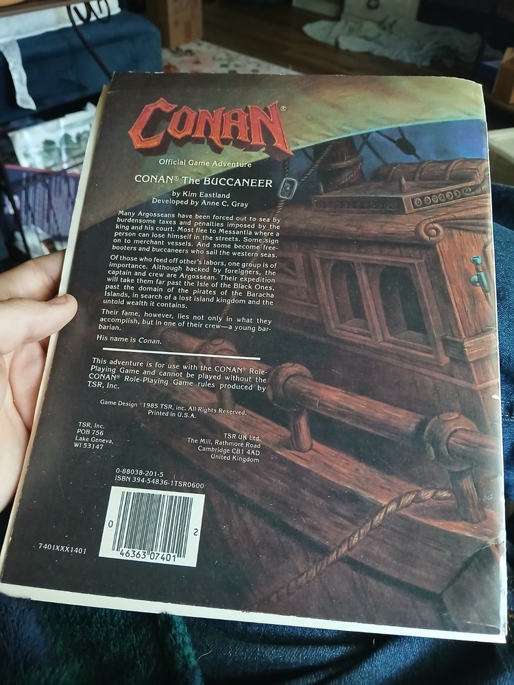 cn1 dungeons dragons conan the buccaneer complete