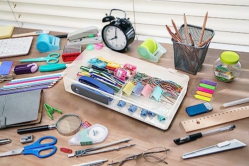 Acrylic Eyeglass Organizer, Stackable Sunglasses Case Storage Organizer with