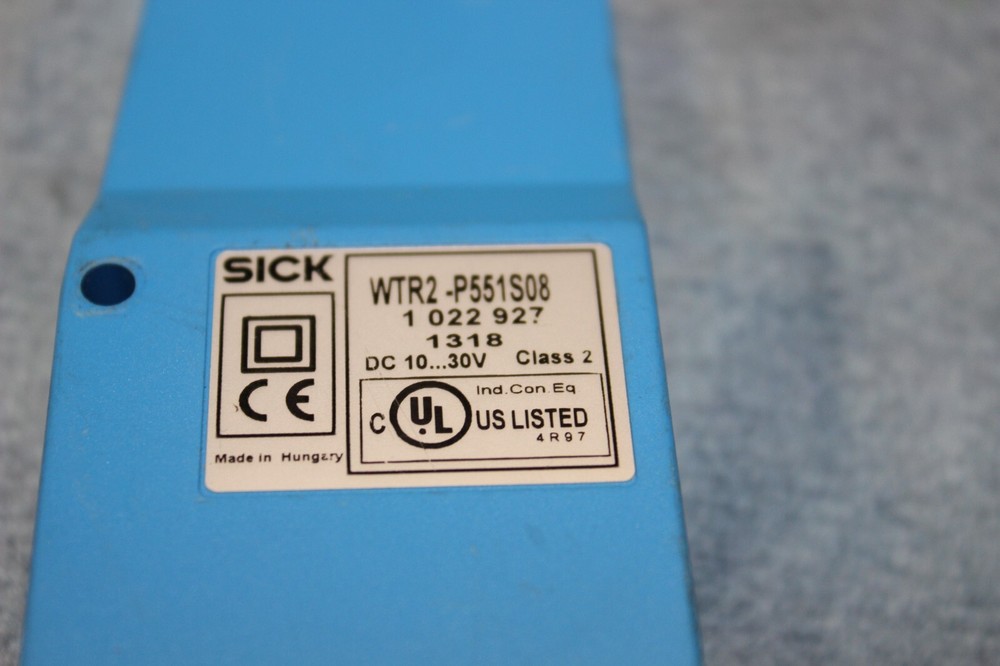 Sick Sensor WTR2 P551S08 WTR2-P551S08