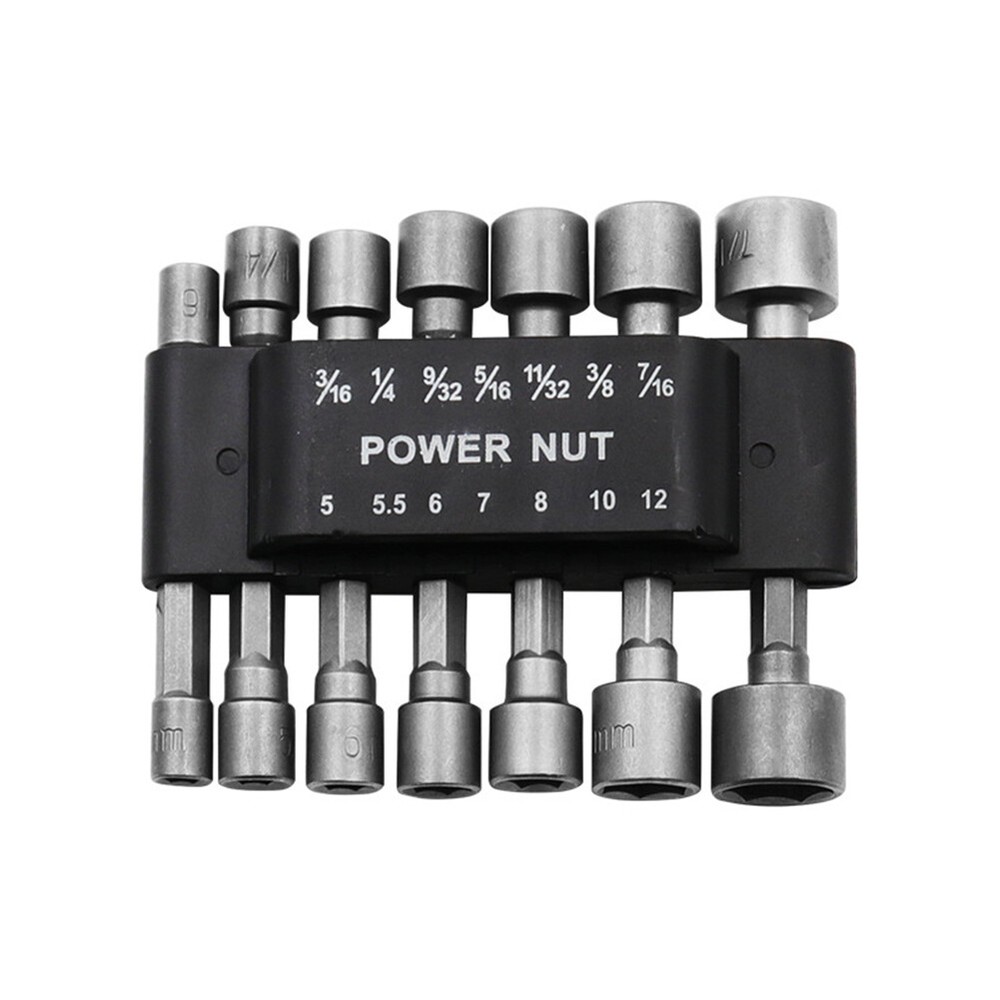 14pcs Powerful Socket Set Hexagonal Wrench Screwdriver Socket Extension Rod Tool