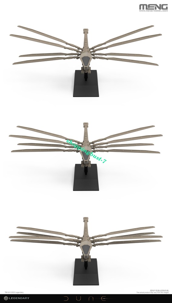 MENG MMS-011 ATREIDES ORNITHOPTER MODEL KIT