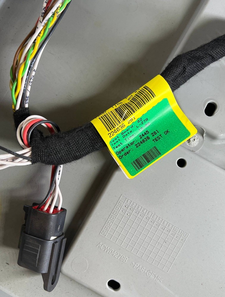 Trimble Ag-482 mounting bracket Plate w/ cabling harness