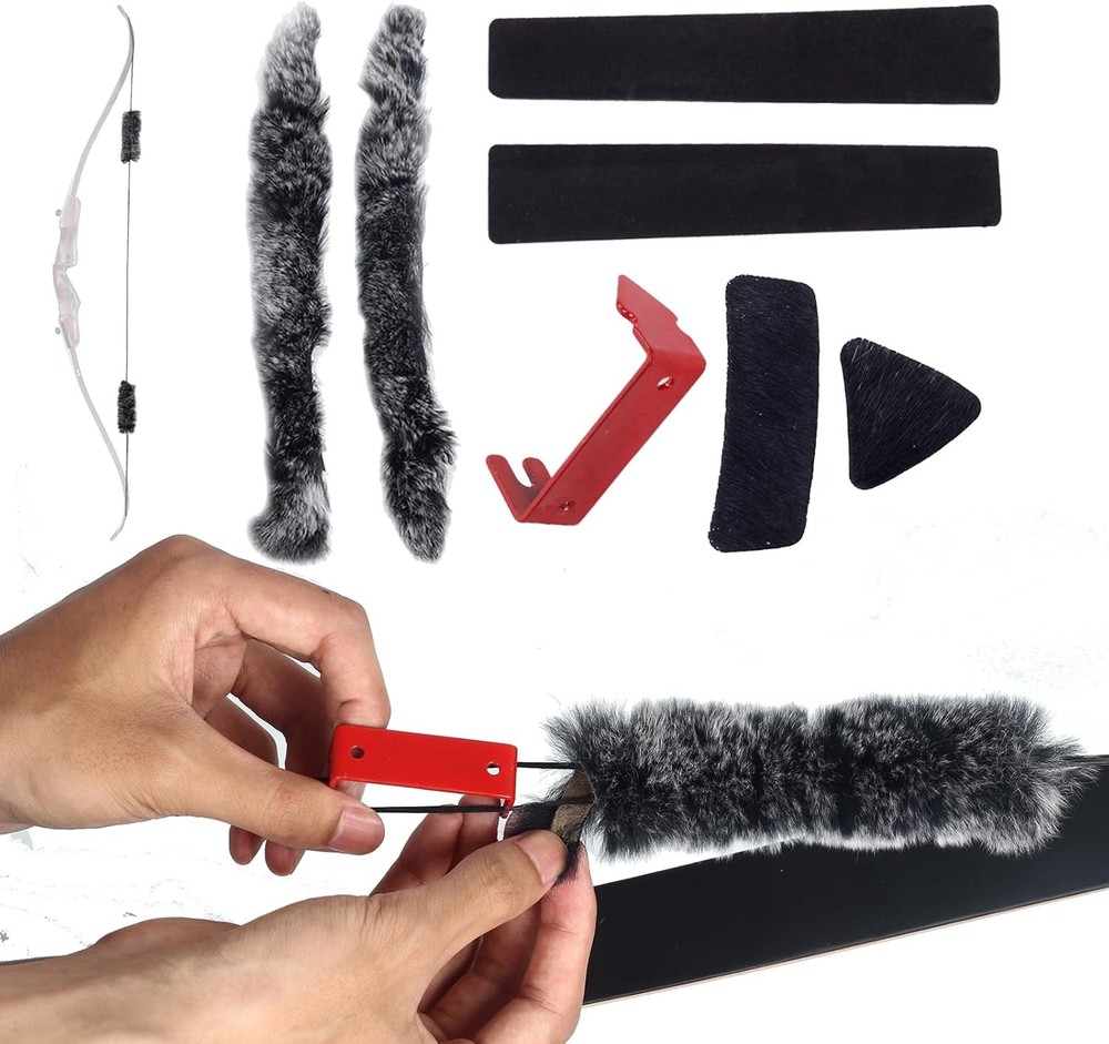 SPG Bow String Silencers for Recurve Bow, Set