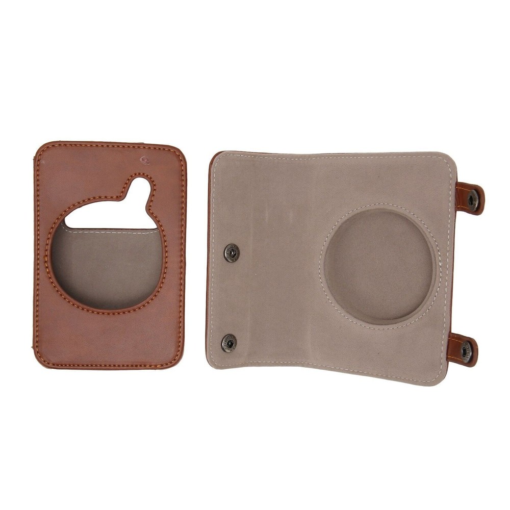 Retro Camera Case PU Leather Camera Case with Adjustable Shoulder Strap