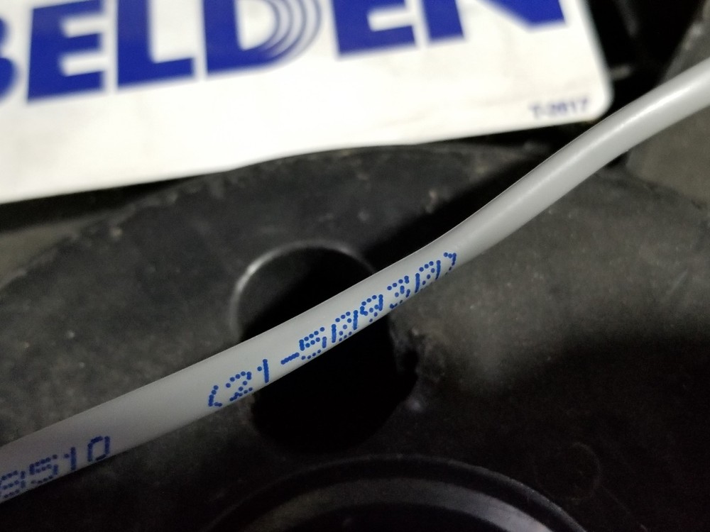 Belden Wire 5200UE 16/2C Media Control/Speaker/Audio Cable Riser Gray /100ft