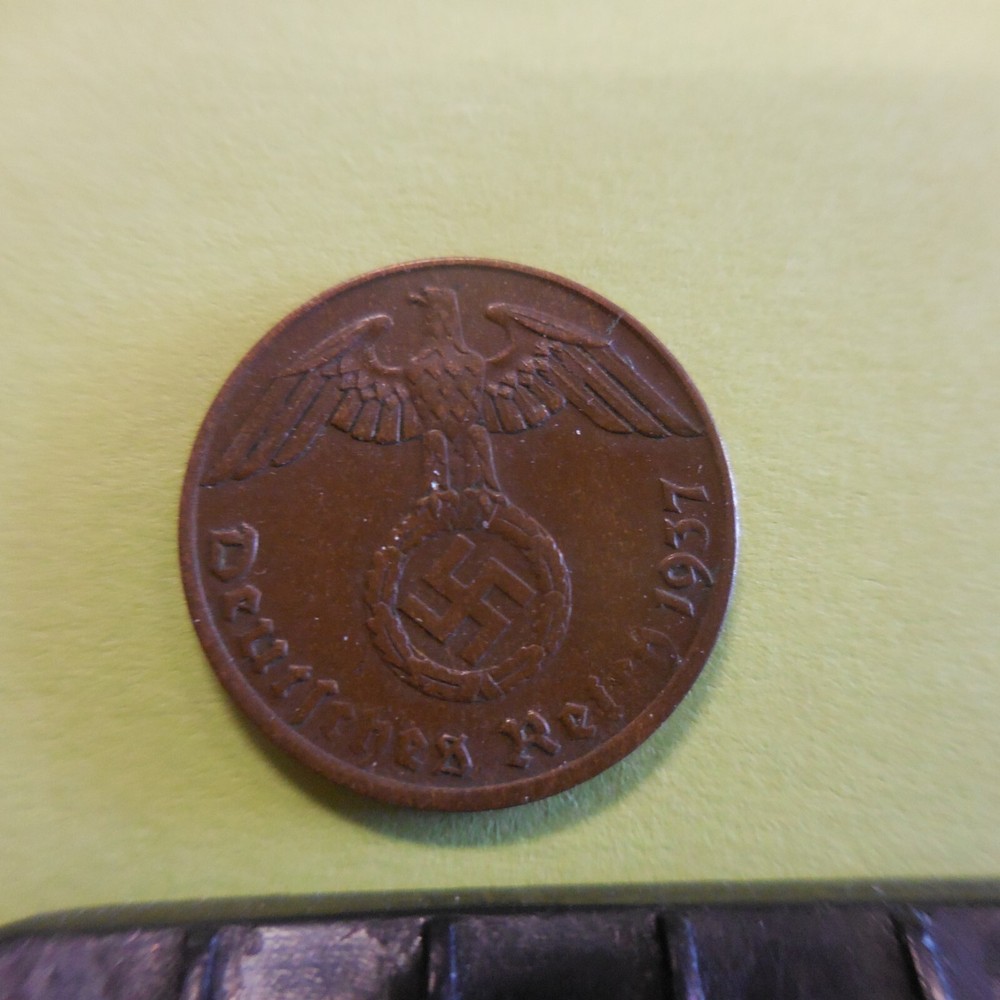 1 Reichspfennig 1937 A Germany Third Reich