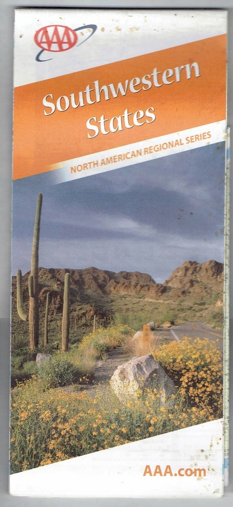 2009 AAA Map Southwestern States