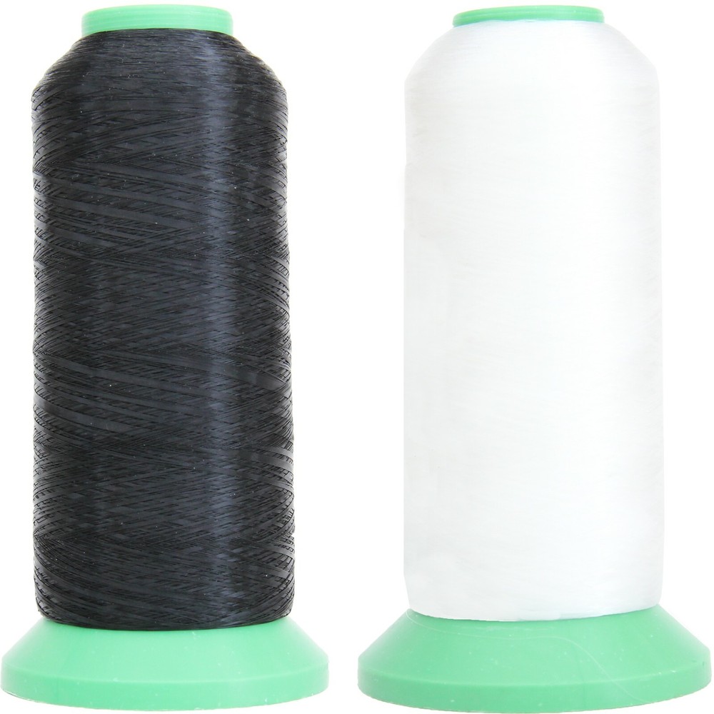 Threadart Invisible Thread - Huge 6600M Cones 0.004 Diameter - Clear & Smoke