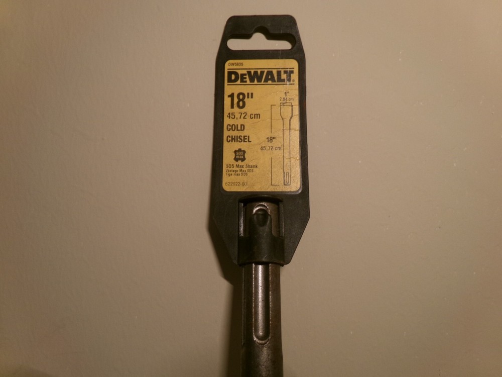 DeWalt DW5835 SDS 1" x 18" Chisel