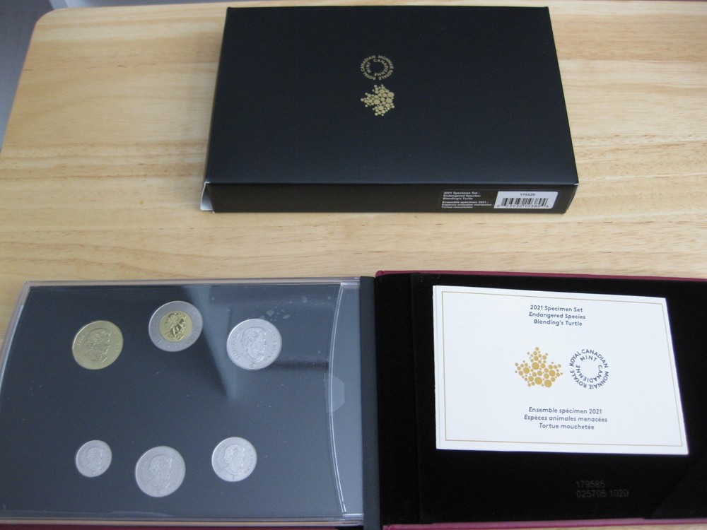 2021 Canadian Specimen Set - Blanding Turtle