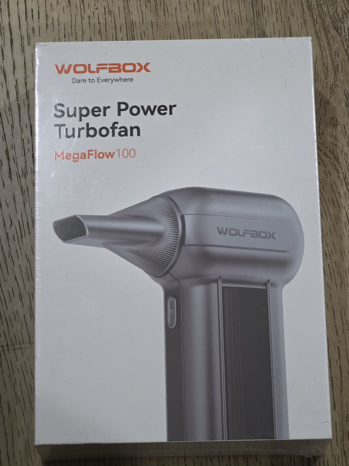 Wolfbox MF100 Electric Air Duster 150000RPM Super Power Cordless Silver/Gray