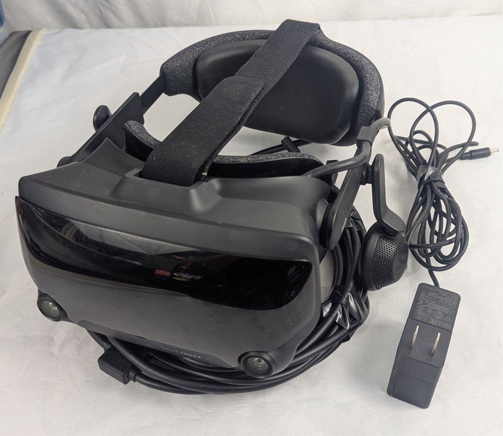Valve Index VR Headset Only – OEM 3-Way Cables – Tested