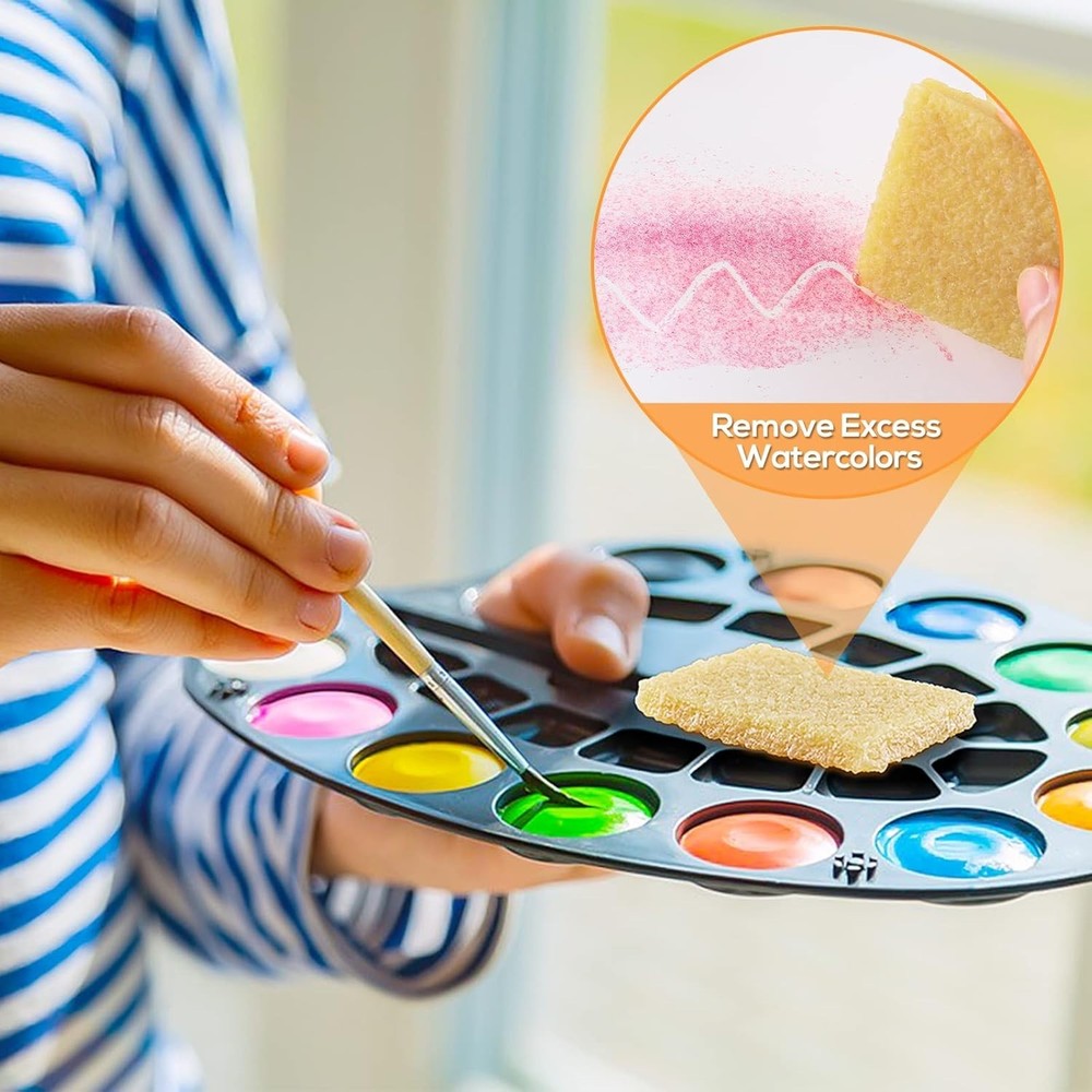 2PCS Multi-Purpose Residue Removal Erasers for Crafts & Cleaning