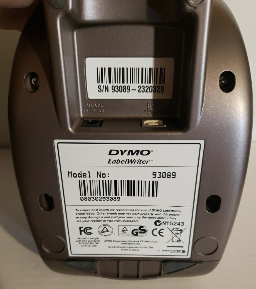 Dymo Label Writer 400 93089 DPI Mono Chrome Label Printer Untested No Cables