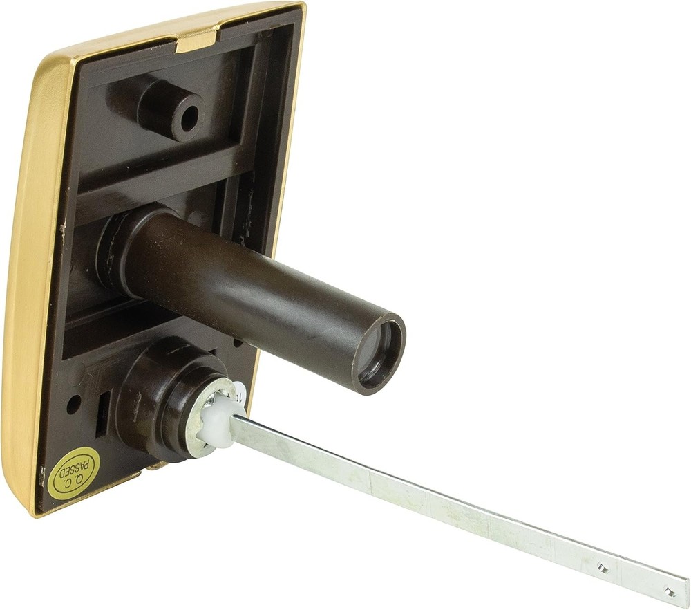 Newhouse Hardware MCHBV Wireless Mechanical Two-Note One Size, White/Brass