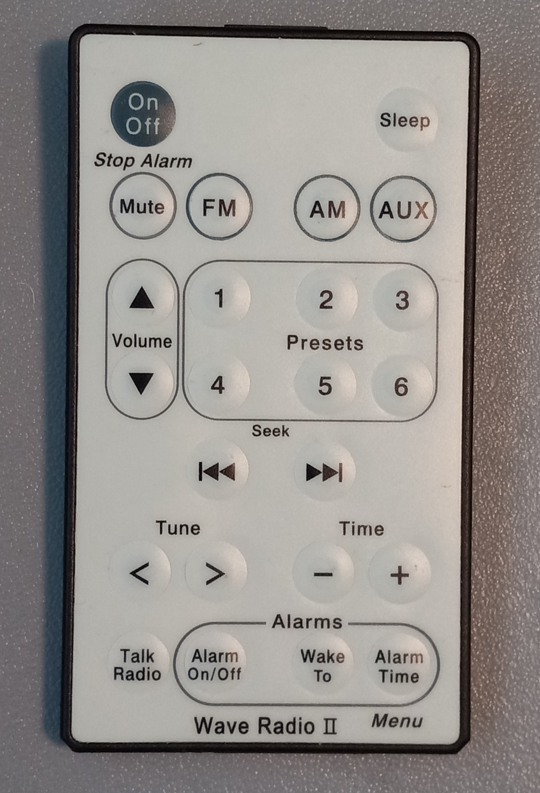 Bose Wave Radio II AM/FM Radio System Alarm w Remote Model# AWR1B1 - Works Great