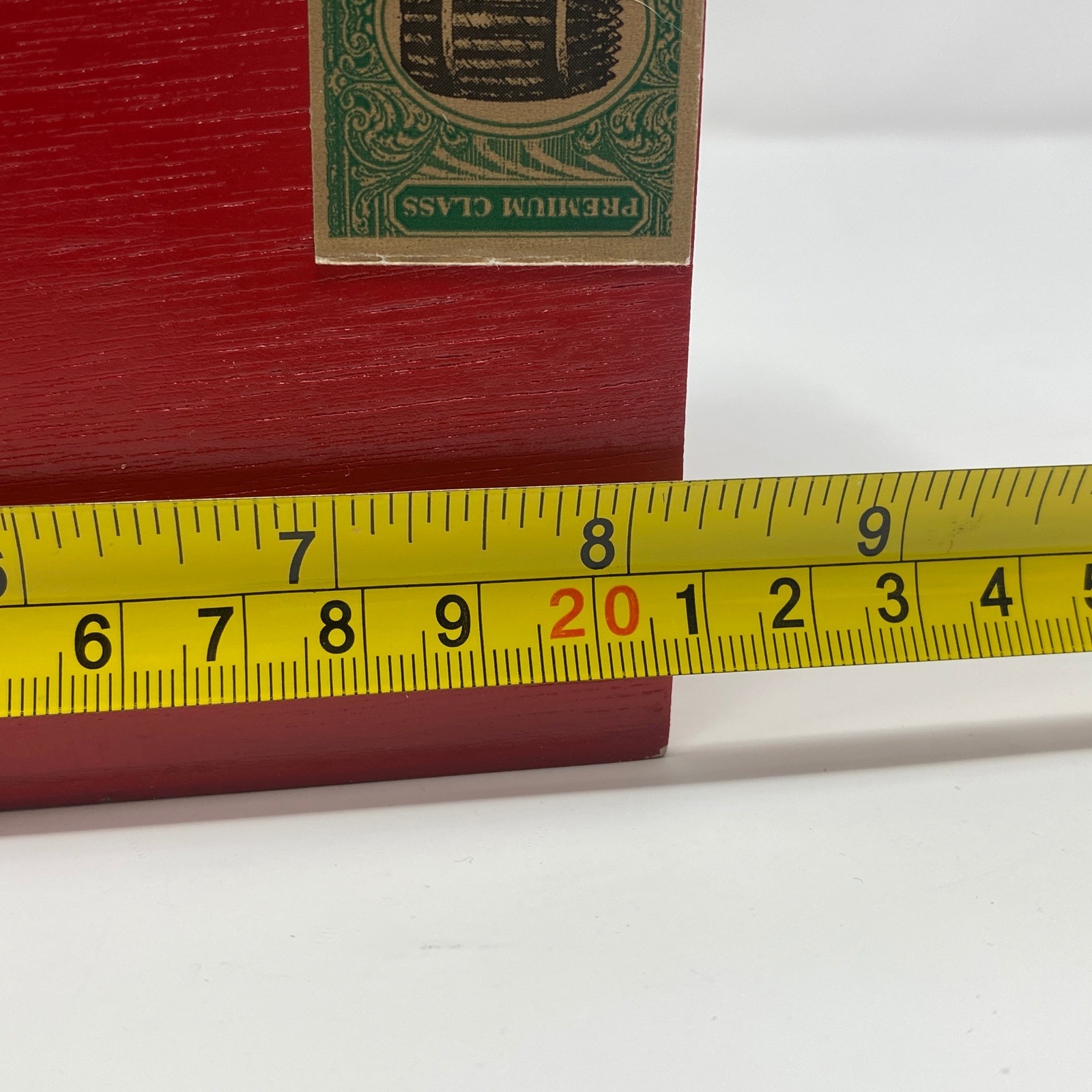 Empty Cosechero Wooden Cigar Box Red 50 Robustos - Nicaraguan - Storage Crafts