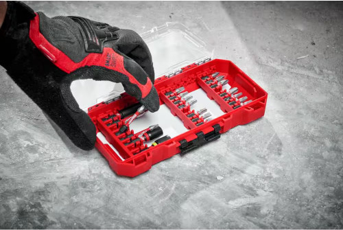 Milwaukee Driver Bit Case Storage Customizable Sturdy Medium Organizer Packout