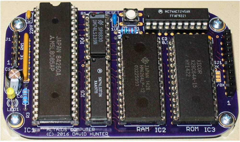 Altaids 8085 Single Board Computer PCB