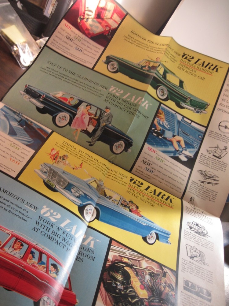 Studebaker 1962 Lark full line color brochure