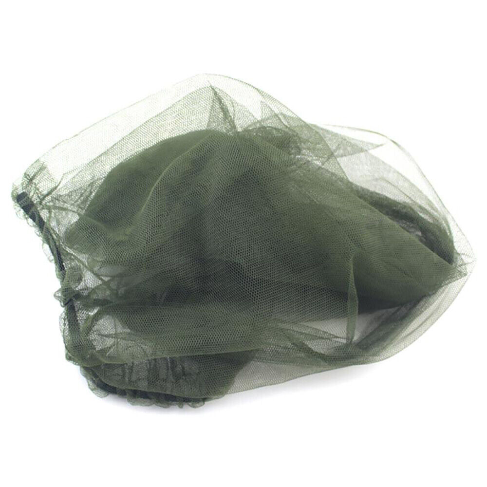 1/3Pack Mosquito Head Face Net Hat Sun Bee Insect Bug Protection Hidden Mesh Cap