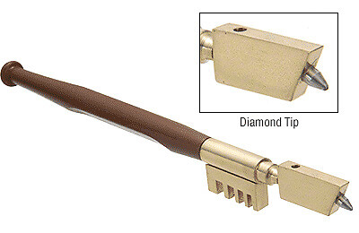 CRL 545DGC Diamond Tip Glass Cutter Clear