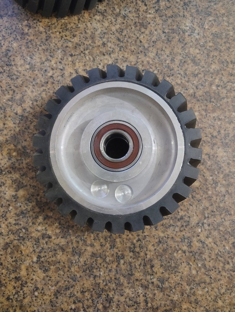 🗽BELT SANDER 8" x 2" RUBBER CONTACT WHEEL