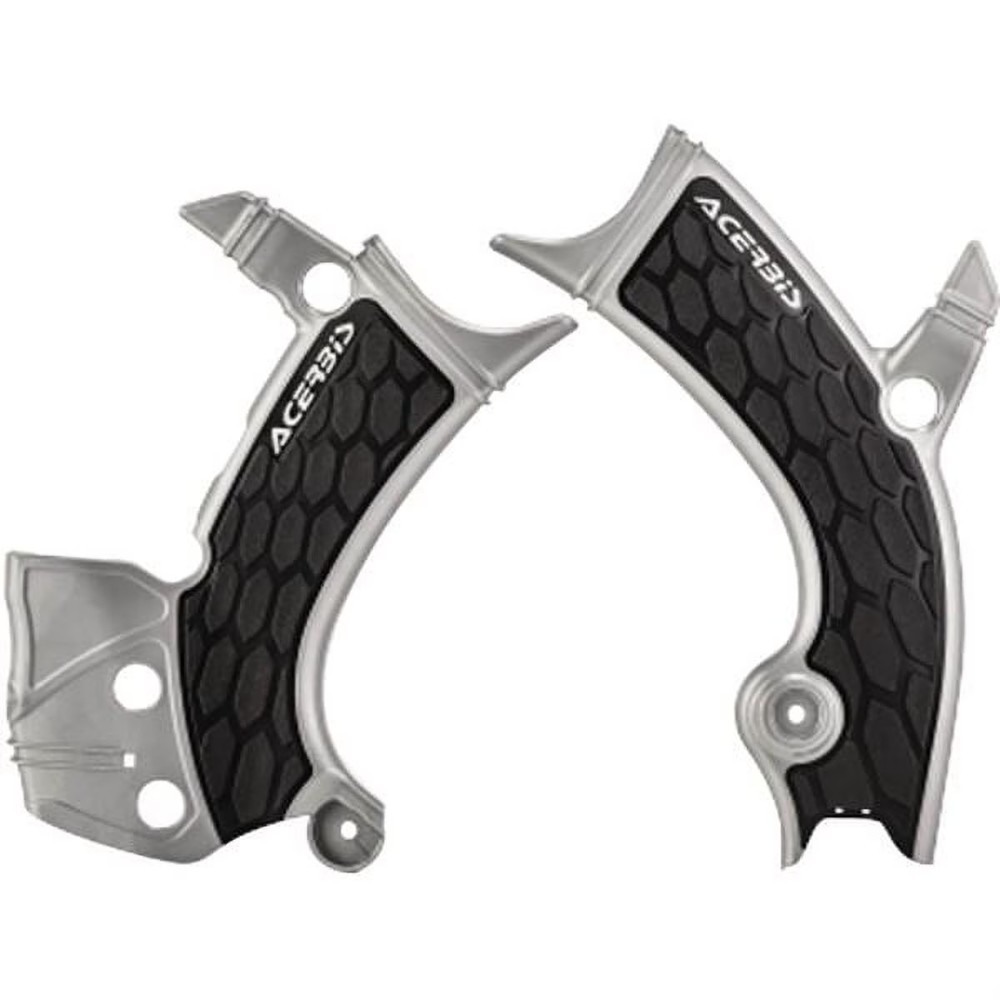 Acerbis X-Grip Frame Guard - Silver/Black 2689411015