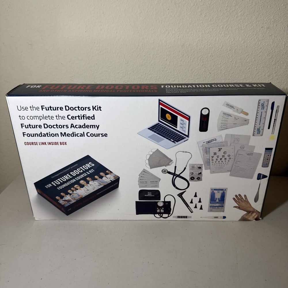 Future Doctors Foundation Course Kit Simulation Only Medical Training Set Boxed